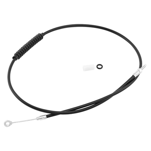 Custom Chrome 160CM Black Vinyl 63" Clutch Cable Fit For Harley Road King 00-05 FLHR-I 2000-06