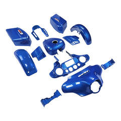 HR3 Electric Blue 2018SG Complete Body Fairing Kit For Harley Street Glide FLHX 14-23