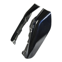 HR3 Midnight Blue Mid Frame Air Heat Deflectors For Harley Touring and Trike Models 09-24