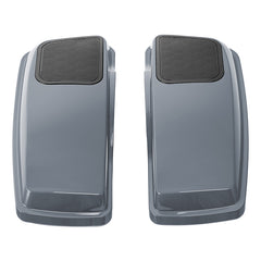 HR3 Gunship Gray 6 X 9" Saddlebags Lid Speaker Cutouts W/ GrillFor Harley Touring Models 2014-2023