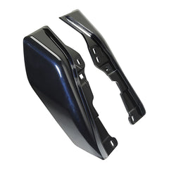 HR3 Midnight Blue Mid Frame Air Heat Deflectors For Harley Touring and Trike Models 09-24