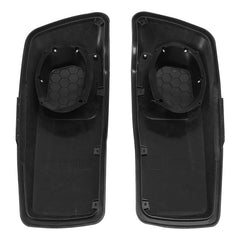 HR3 Gunship Gray 6 X 9" Saddlebags Lid Speaker Cutouts W/ GrillFor Harley Touring Models 2014-2023