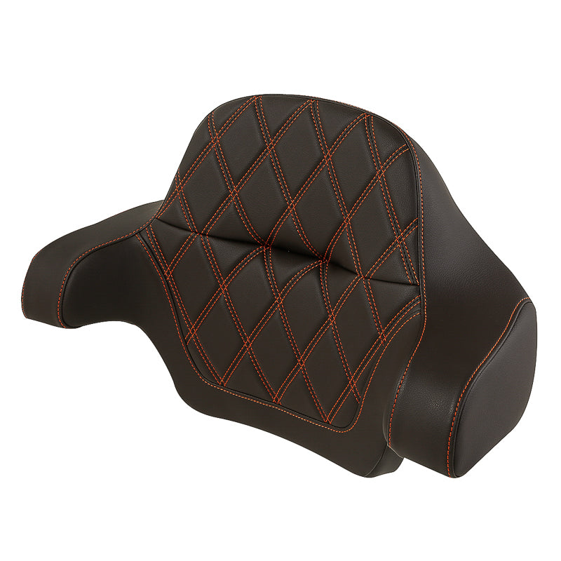 C.C. RIDER King Passenger Backrest King Touring Pack Trunk Backrest For Touring Road Glide Electra Glide Street Glide Road King, 2014-2025