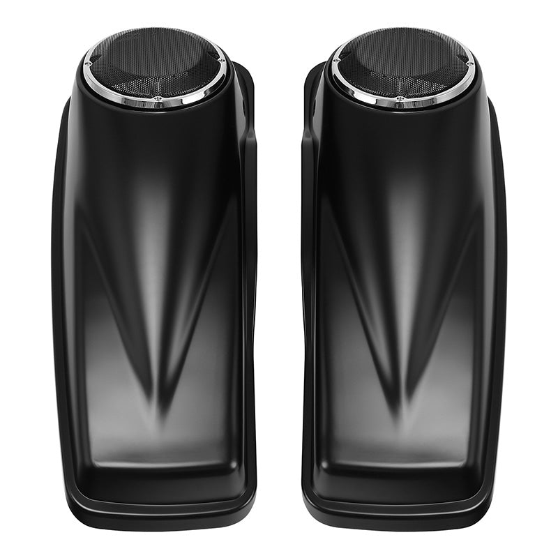 HR3 Black Denim Hard Saddlebag Lids Fit For STREET GLIDE SPECIAL FLHXS 2015-2017、2022