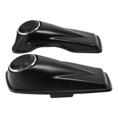 HR3 Black Denim Hard Saddlebag Lids Fit For STREET GLIDE SPECIAL FLHXS 2015-2017、2022