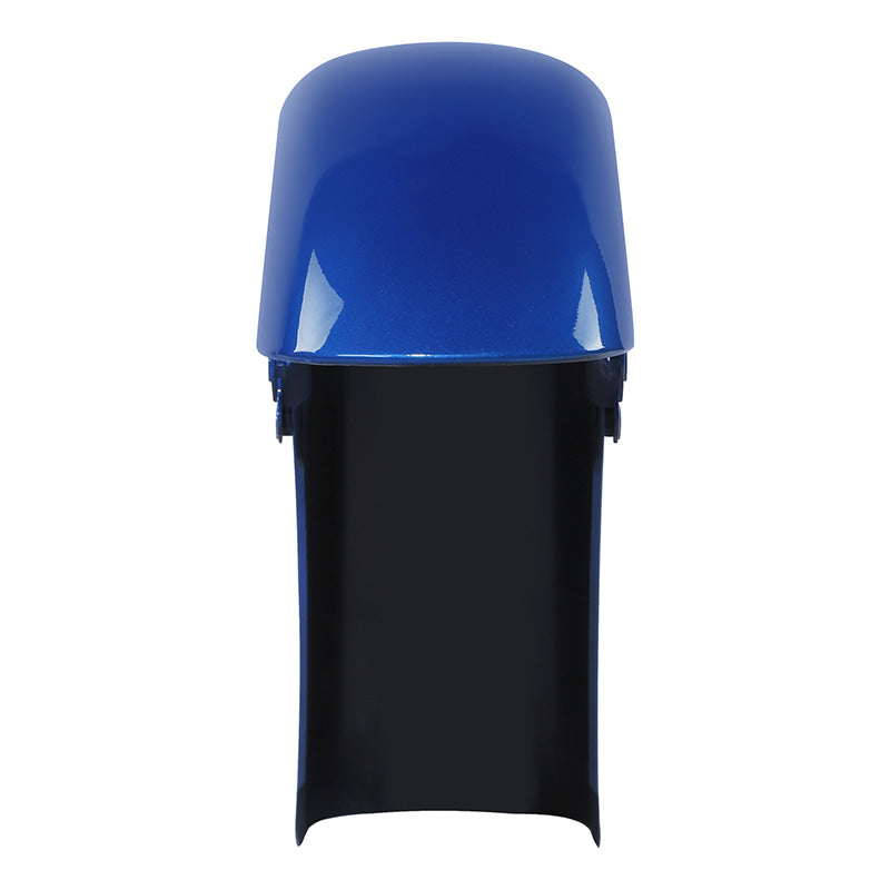 HR3 Electric Blue Motorcycle 18" Wide Tire Front Mudguard Fender For Harley Touring Models 2014-2023