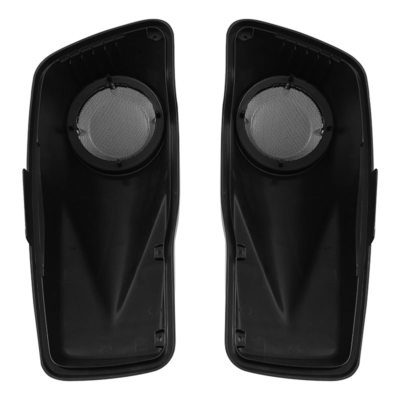 HR3 Black Denim Hard Saddlebag Lids Fit For STREET GLIDE SPECIAL FLHXS 2015-2017、2022