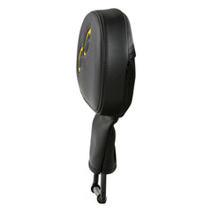 C.C. RIDER Touring Seat Driver Passenger Seat With Backrest For Harley CVO Road Glide Electra Glide Street Glide Road King, Black Yellow, 2014-Later
