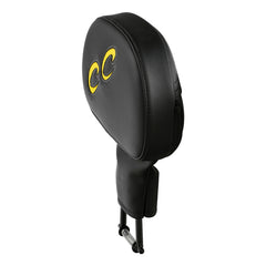 C.C. RIDER Touring Seat Driver Passenger Seat With Backrest For Harley CVO Road Glide Electra Glide Street Glide Road King, Black Yellow, 2014-Later