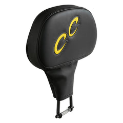 C.C. RIDER Touring Seat Driver Passenger Seat With Backrest For Harley CVO Road Glide Electra Glide Street Glide Road King, Black Yellow, 2014-Later