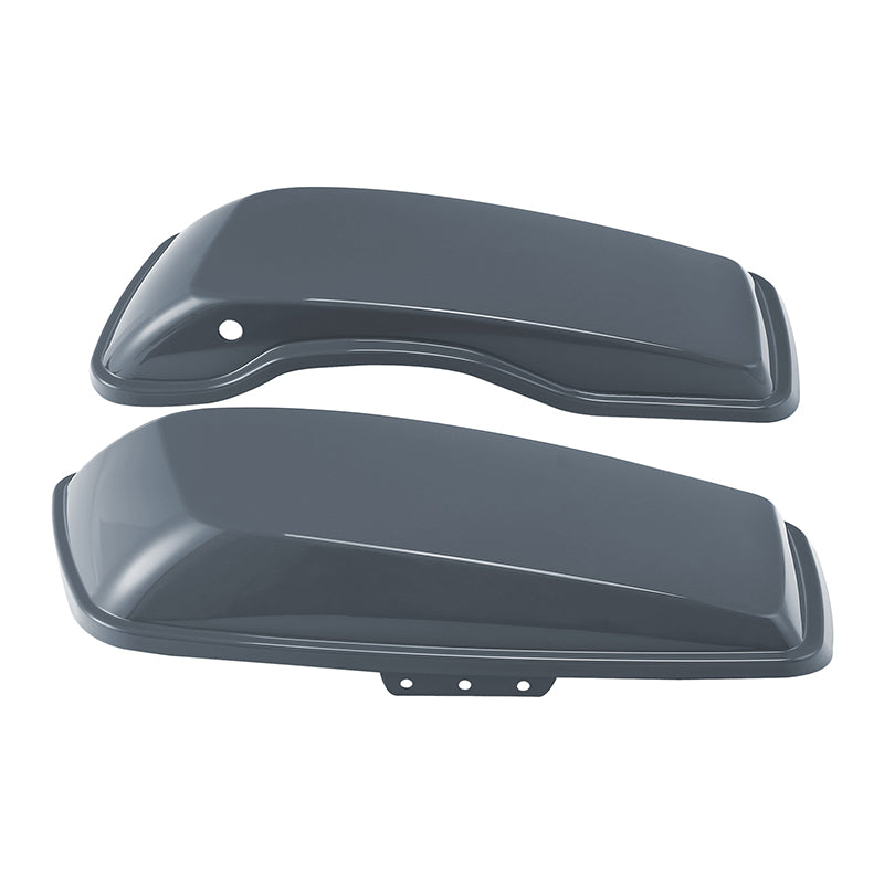 HR3 Gunship Gray Hard Saddlebag Lids Fit For Street Glide 2022 FLHX