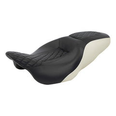 C.C. RIDER Touring Seat 2 up Seat Driver Passenger Seat Drifter For Harley Touring Street Glide Road Glide Electra Glide, 2008-2023