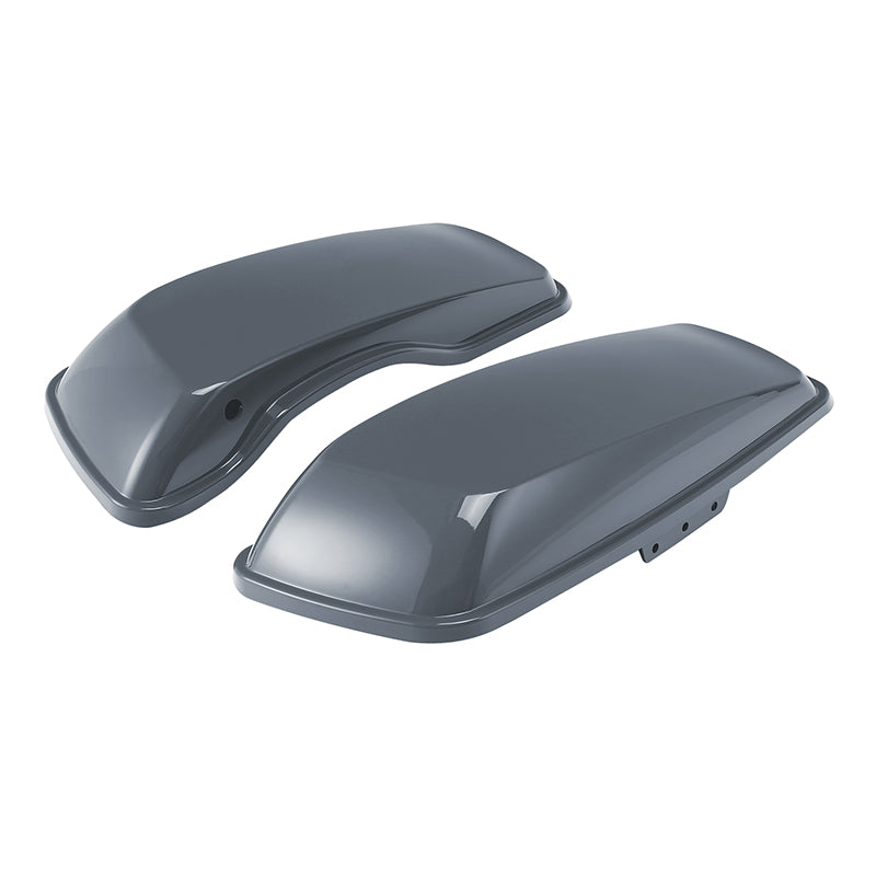 HR3 Gunship Gray Hard Saddlebag Lids Fit For Street Glide 2022 FLHX