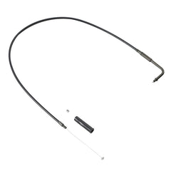 Custom Chrome 75CM Black Vinyl Throttle Cable Fits For Harley Softail FLST 1996-06 FXST 99-06