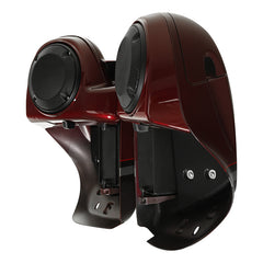 HR3 Black Forest & Wineberry Vented Lower Fairing Kit With 6.5" Speaker Pods For Harley Touring models 2014-2024