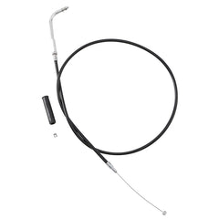 Custom Chrome 98cm & Free 12cm Black Vinyl Throttle Cable Fits For Harley Touring FL 2002-2007
