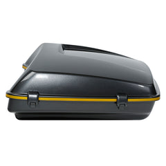HR3 Gold / Black Geometric 5.5" Razor Style Touring Trunk For 14-24 Touring