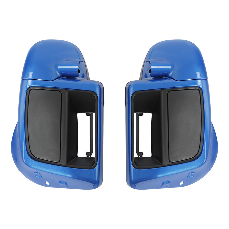 HR3 Electric Blue Vented Lower Fairing Kit For Harley Touring models 2014-2024