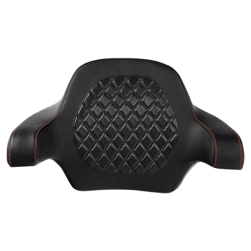 C.C. RIDER King Passenger Backrest King Touring Pack Trunk Backrest For Touring Road Glide Electra Glide Street Glide Road King, 2014-2025