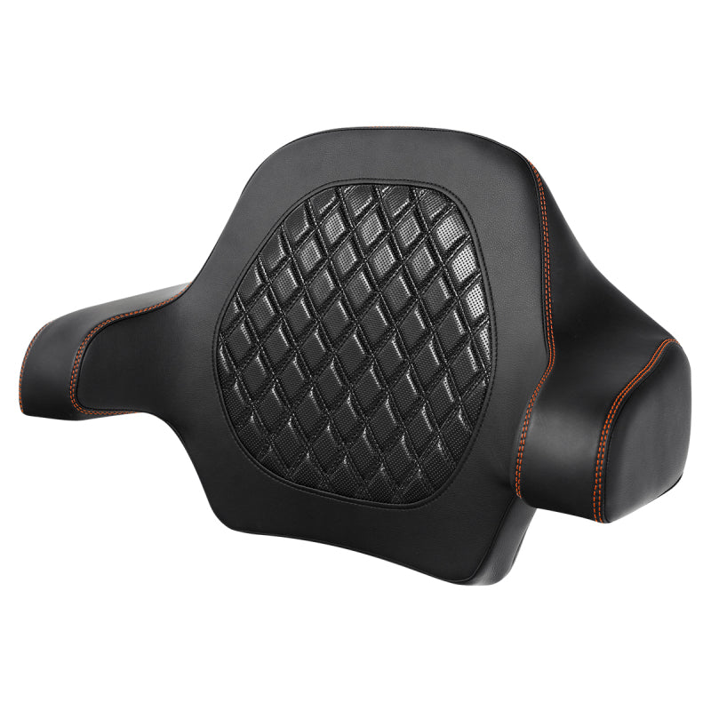 C.C. RIDER King Passenger Backrest King Touring Pack Trunk Backrest For Touring Road Glide Electra Glide Street Glide Road King, 2014-2025