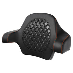 C.C. RIDER King Passenger Backrest King Touring Pack Trunk Backrest For Touring Road Glide Electra Glide Street Glide Road King, 2014-2025