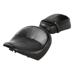 C.C. RIDER Indian Scout 2 Piece 2 Up Seat Driver Passenger Seat With Backrest Reduced Reach Seat For Indian Scout Sixty 100th Aniversary Scout ABS, 2015-2024