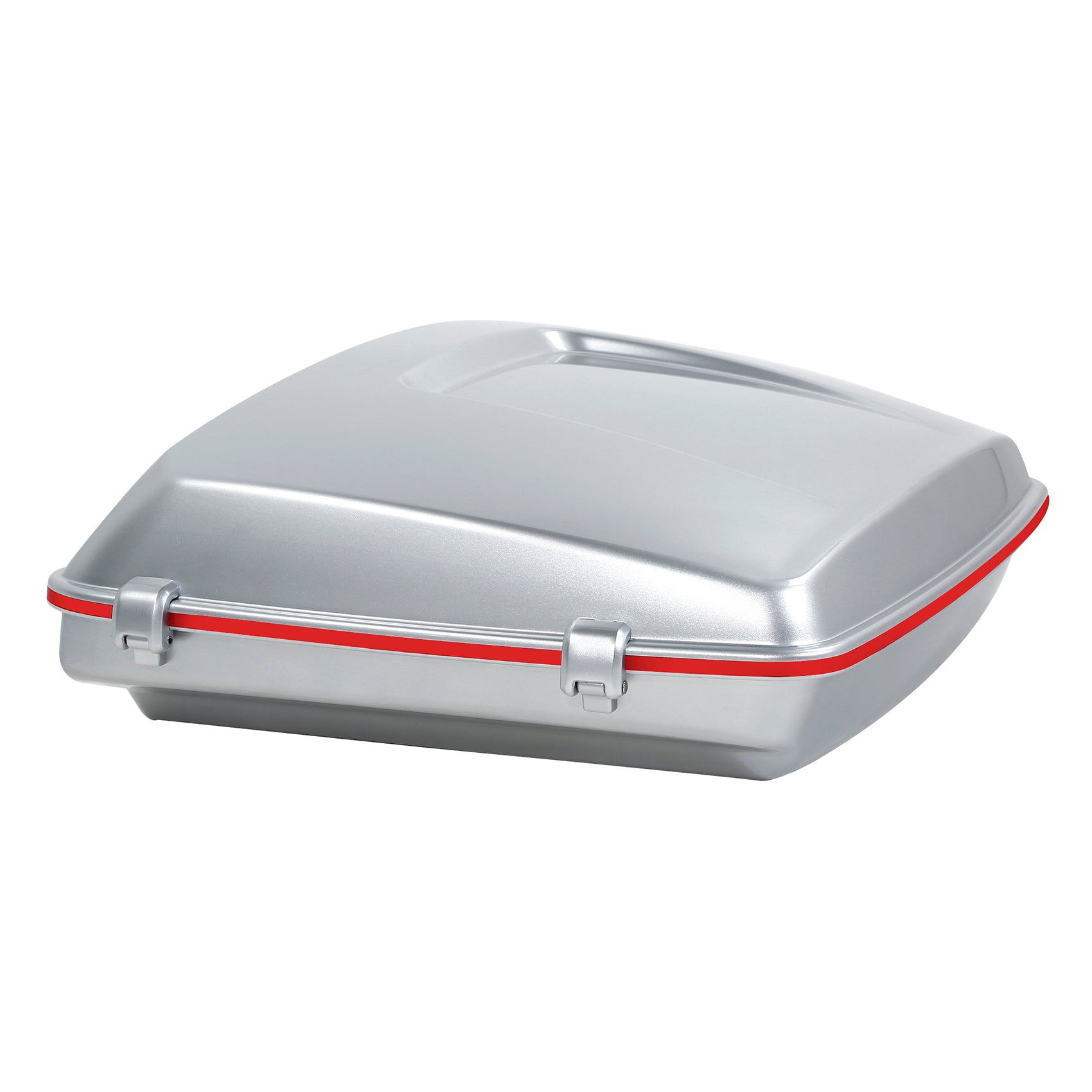 HR3 Patriotic Red White And Blue 5.5" Razor Style Touring Trunk Luggage For 14-24 Harley Touring