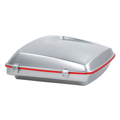 HR3 Patriotic Red White And Blue 5.5" Razor Style Touring Trunk Luggage For 14-24 Harley Touring