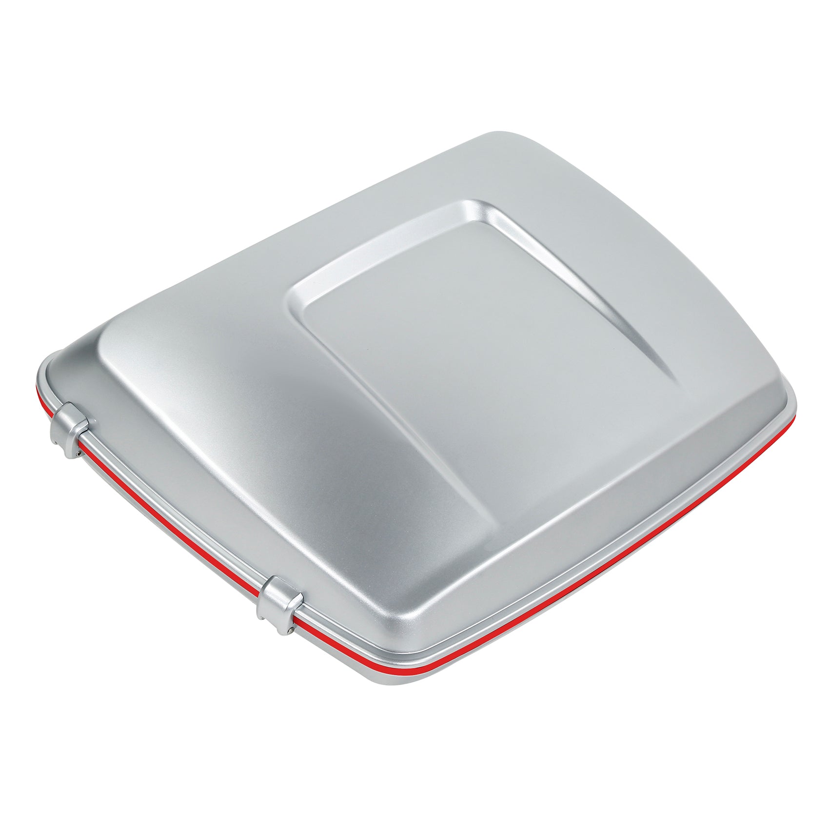 HR3 Patriotic Red White And Blue 5.5" Razor Style Touring Trunk Luggage For 14-24 Harley Touring