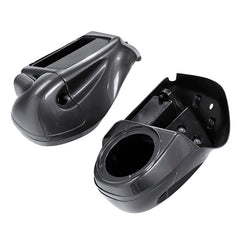 HR3 Gold / Black Geometric Shape Fade Vented Lower Fairing Kit With 6.5" Speaker Pods For Harley Touring models 2014-2024