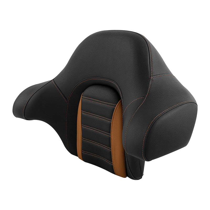 C.C. RIDER King Passenger Backrest King Touring Pack Trunk Backrest For Touring Road Glide Electra Glide Street Glide Road King, 2014-2025