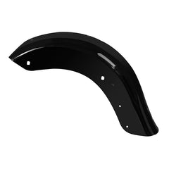 HR3 Black Earth & Vivid Black Motorcycle Mudguard CVO STYLE REAR FENDER FOR Harley Touring 2014-2023