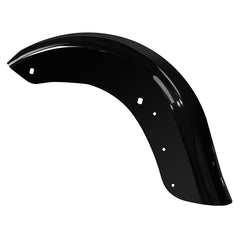 HR3 Black Earth & Vivid Black Motorcycle Mudguard CVO STYLE REAR FENDER FOR Harley Touring 2014-2023