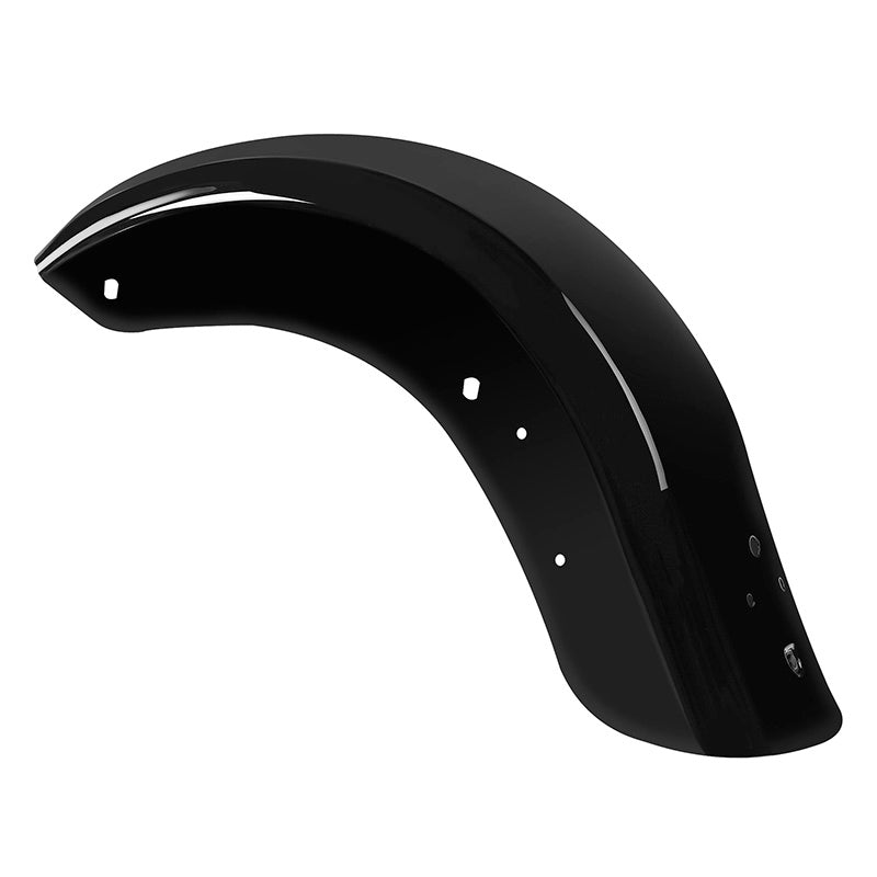 HR3 Black Earth & Vivid Black Motorcycle Mudguard CVO STYLE REAR FENDER FOR Harley Touring 2014-2023