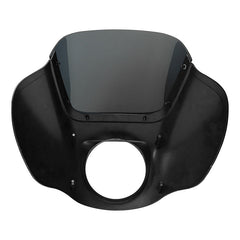 HR3 Vivid Black Headlight Fairing & Windshield Fit For Harley Softail FXBB FXLR 2018-later