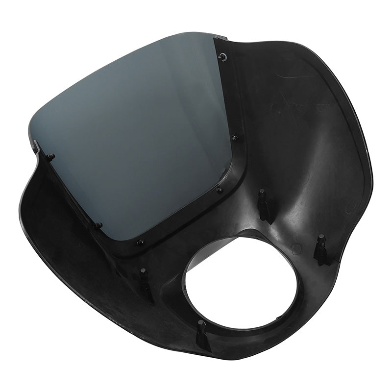 HR3 Vivid Black Headlight Fairing & Windshield Fit For Harley Softail FXBB FXLR 2018-later