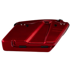 HR3 Velocity Red Sunglo 2016S Hard Saddlebags (Regular) For 14-23 Harley Touring