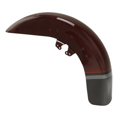 HR3 Black Forest & Wineberry Motorcycle 18" Wide Tire Front Mudguard Fender For Harley Touring Models 2014-2023