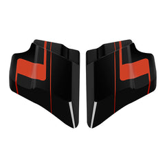 HR3 Black Earth & Vivid Black Side Covers Road Glide CVO 2018 (FLTRSE)