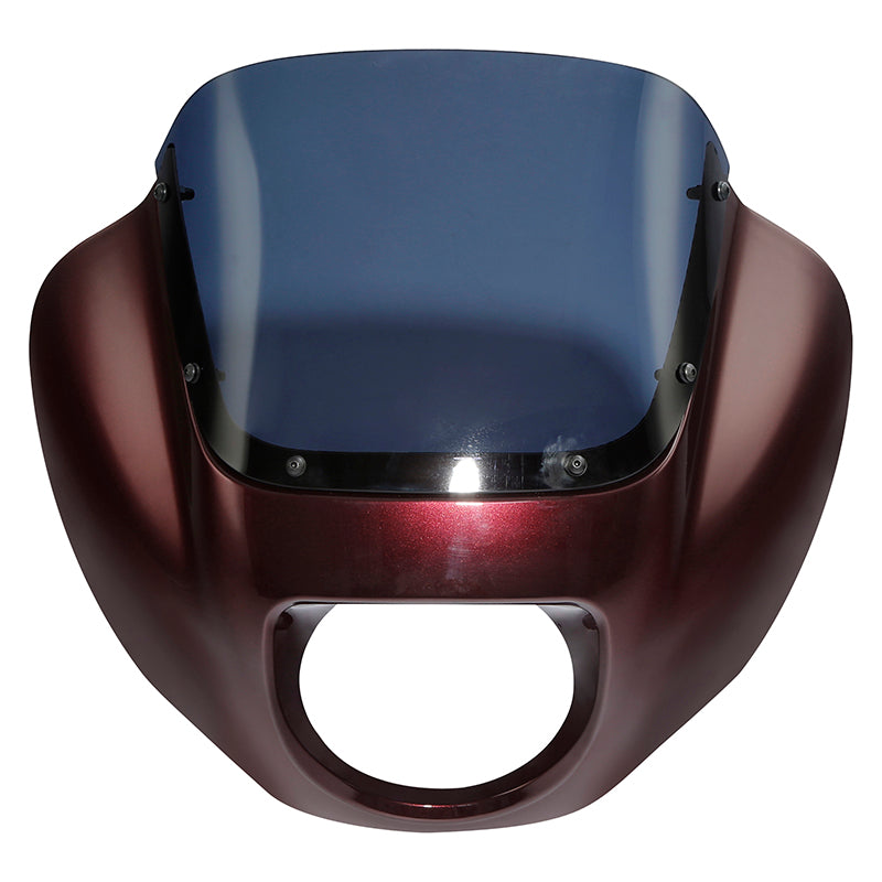 HR3 Twisted Cherry Headlight Fairing & Windshield Fit For Harley Softail FXBB FXLR 2018-2022