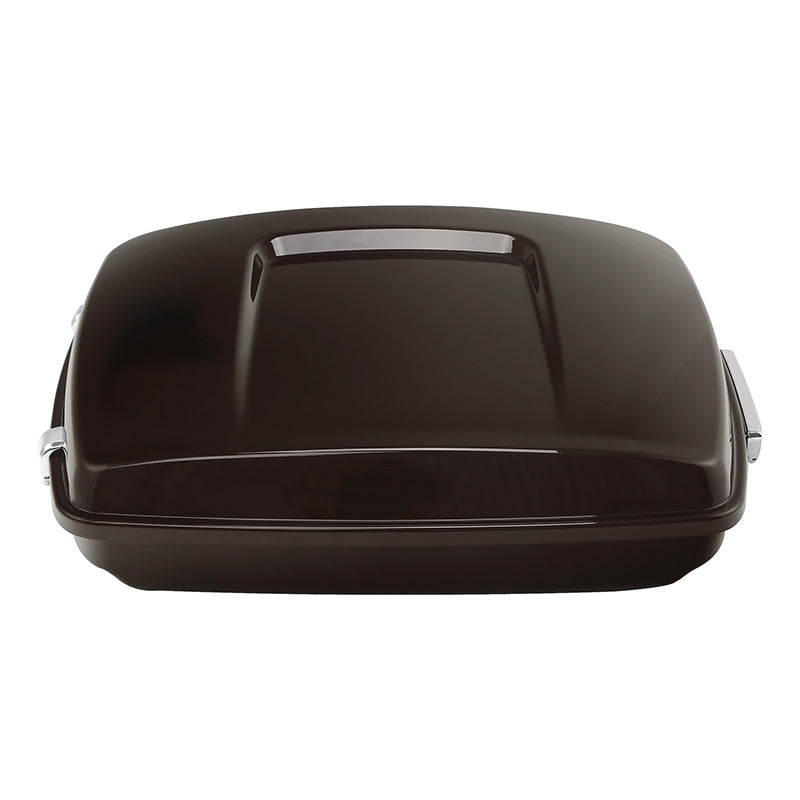 HR3 Black Forest & Wineberry 5.5" Razor Style Touring Trunk Luggage For 14-24 Harley Touring