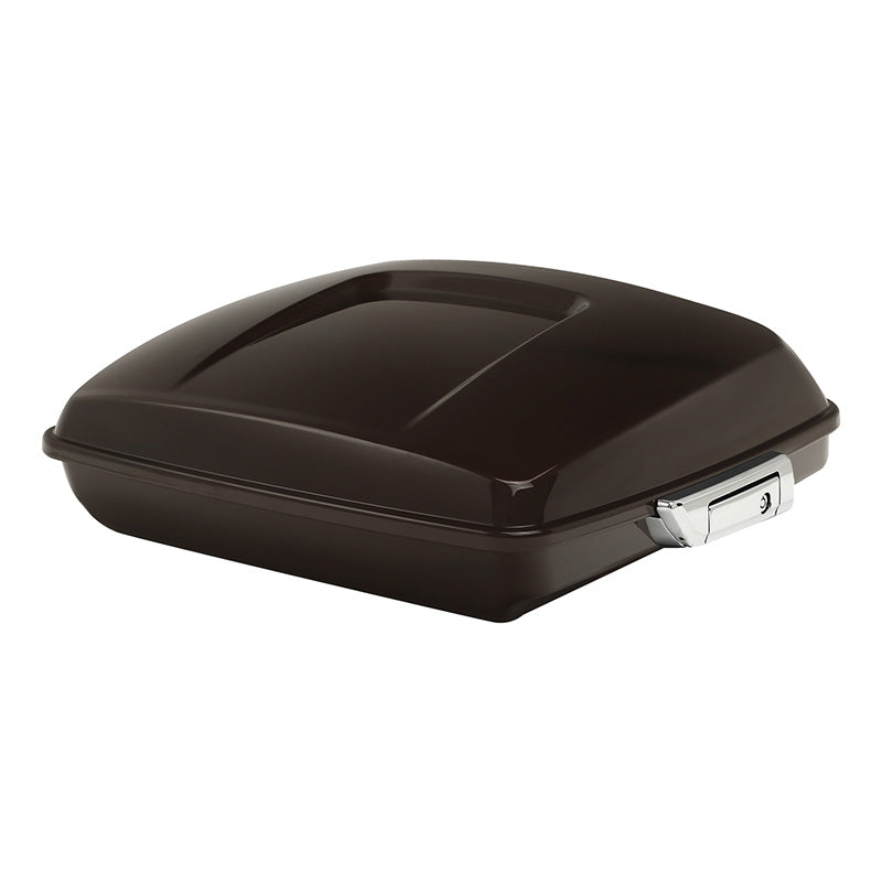 HR3 Black Forest & Wineberry 5.5" Razor Style Touring Trunk Luggage For 14-24 Harley Touring