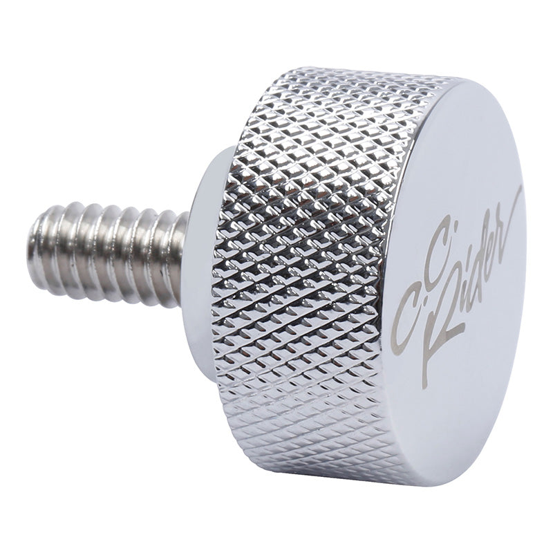 C.C. RIDER Custom Stainless Steel Seat Bolt Screw for Harley Touring Dyna Sportster Softail 1996-2024