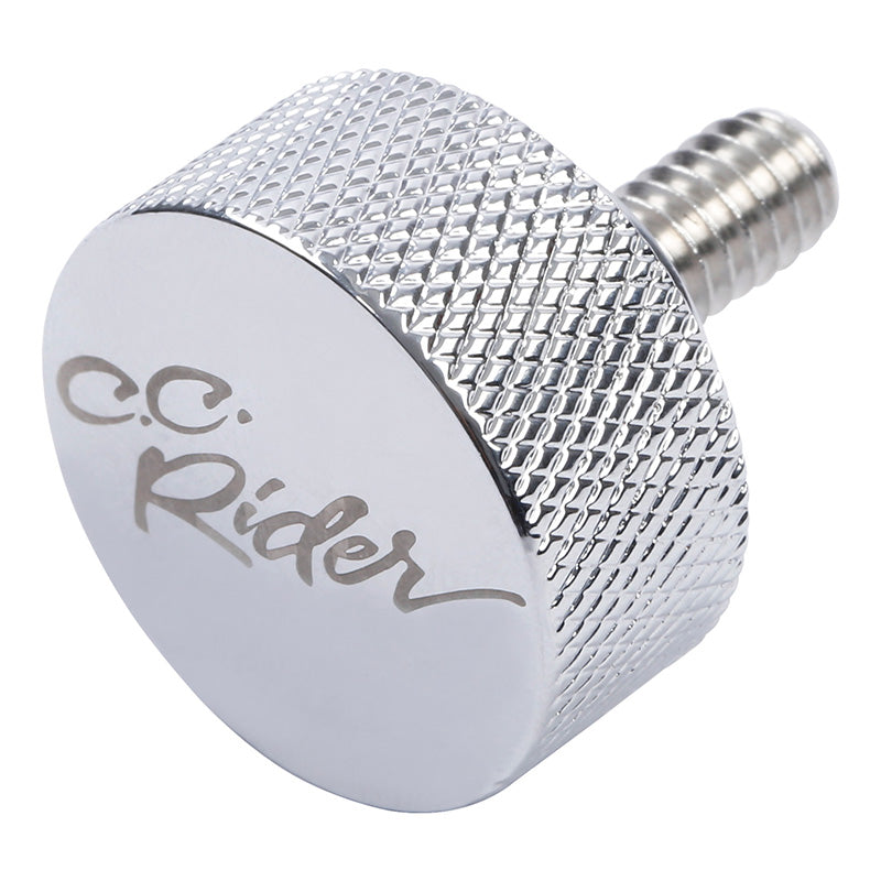 C.C. RIDER Custom Stainless Steel Seat Bolt Screw for Harley Touring Dyna Sportster Softail 1996-2024