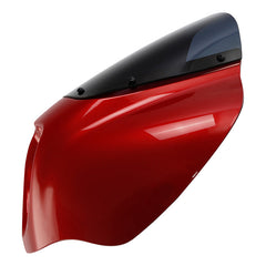 HR3 Wicked Red Headlight Fairing & Windshield Fit For Harley Softail FXBB FXLR 2018-2022