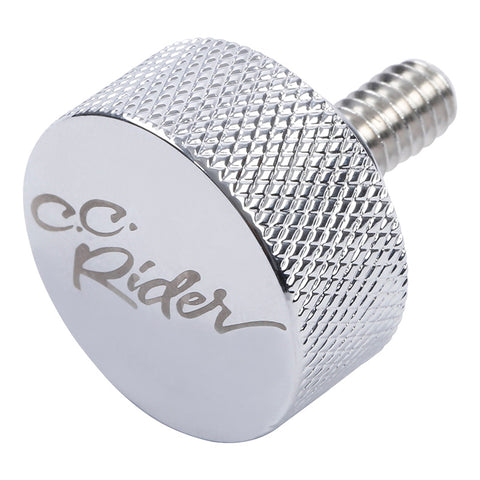 C.C. RIDER Custom Stainless Steel Seat Bolt Screw for Harley Touring Dyna Sportster Softail 1996-2024