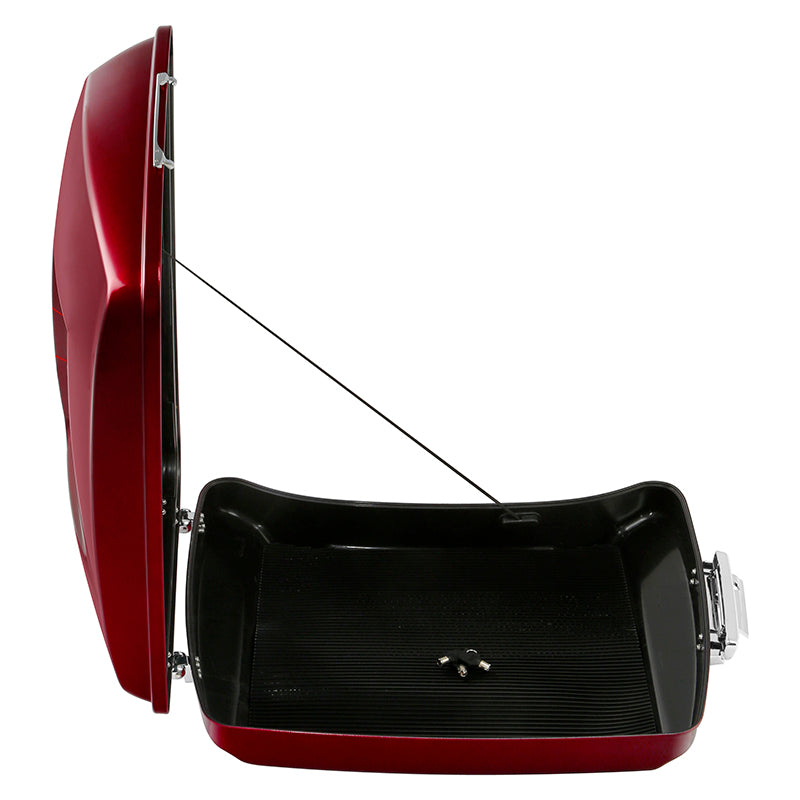 HR3 Velocity Red Sunglo 2016S 5.5" Razor Style Touring Trunk Luggage For 14-24 Touring