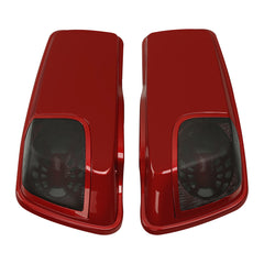 HR3 Wicked Red CVO Saddlebag Lids With 5" x 7" Speaker Cutouts For Harley Touring Models 2014-2023