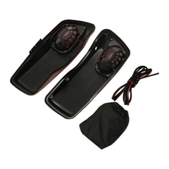 HR3 Wicked Red CVO Saddlebag Lids With 5" x 7" Speaker Cutouts For Harley Touring Models 2014-2023
