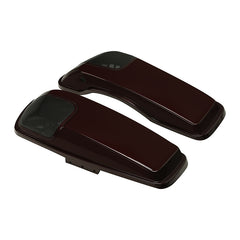 HR3 Twisted Cherry CVO Saddlebag Lids With 5" x 7" Speaker Cutouts For Harley Touring Models 2014-2023